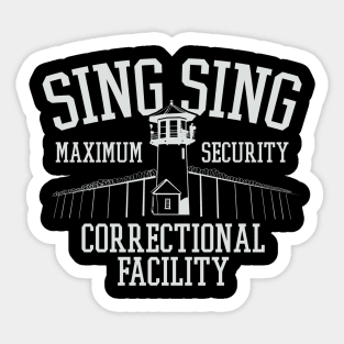 Sing Sing Sticker